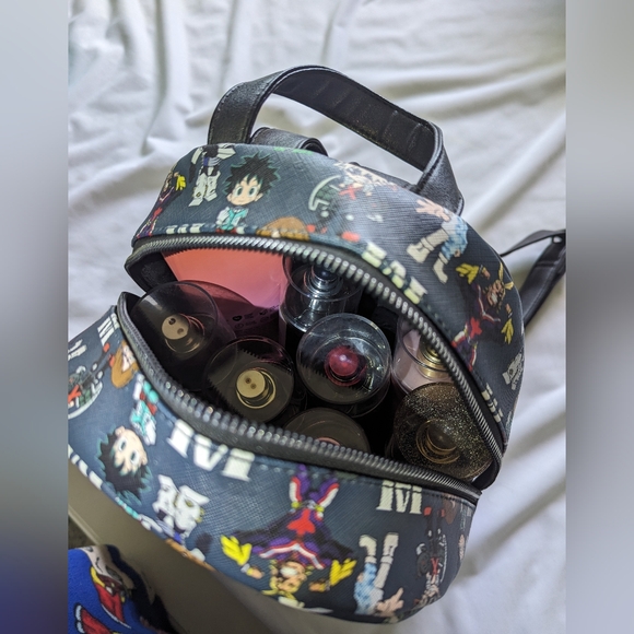 My Hero Academia Anime Cartoon Mini Backpack Accessory Bioworld - Picture 5 of 5